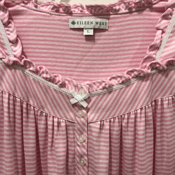 New! EILEEN WEST NIGHTGOWN Calf Length NWT sz M - Picture 1 of 7